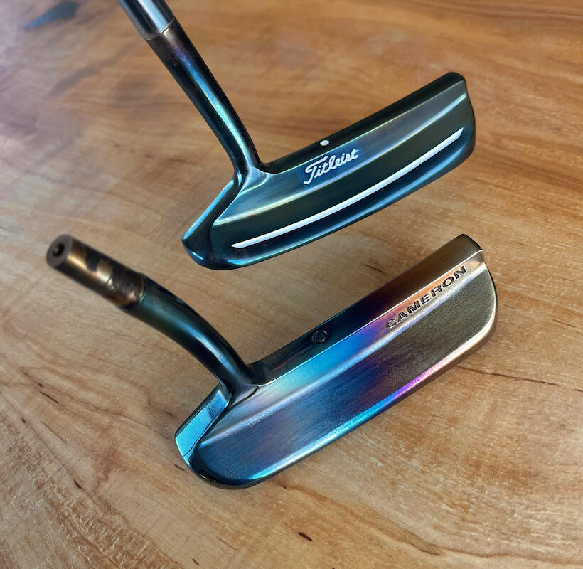 2001 Studio Design 2 & 2006 Circa 62 No. 1 • Glossy blue & Brushed transition